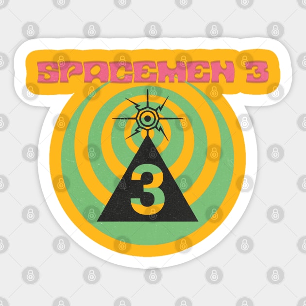 Spacemen 3 Sticker by psninetynine